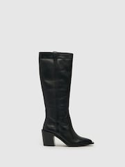 Botas negras tejanas por la rodilla Dorothy de Schuh - Imagen 1 de 4