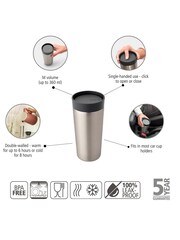 Brabantia Dark Grey Make & Take Insulated Cup 0.36L - Image 6 of 6
