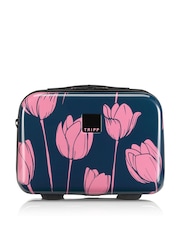 Tripp Blue Tulip Print Vanity Case - Image 2 of 4