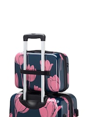 Tripp Blue Tulip Print Vanity Case - Image 4 of 4