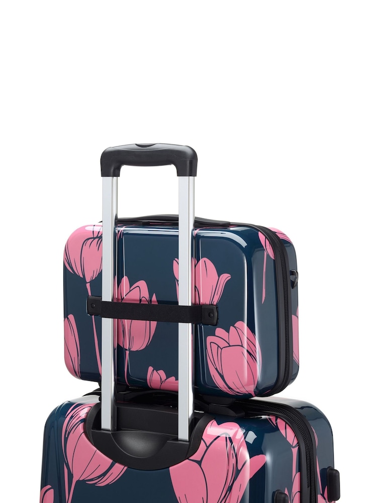 Tripp Blue Tulip Print Vanity Case - Image 4 of 4