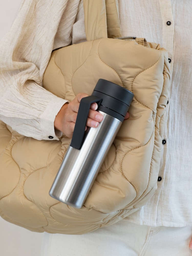 Brabantia Dark Grey Make & Take Insulated Flask 0.5L - Image 1 of 6