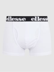 حزمة 3 بوكسرات باللون الأبيض والمتعدد من Ellesse - صورة 3 من 6
