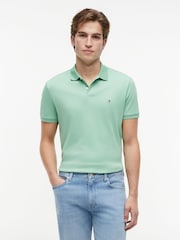 Tommy Hilfiger Green Regular Fit Polo Shirt - Image 1 of 5