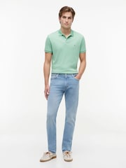 Tommy Hilfiger Green Regular Fit Polo Shirt - Image 3 of 5