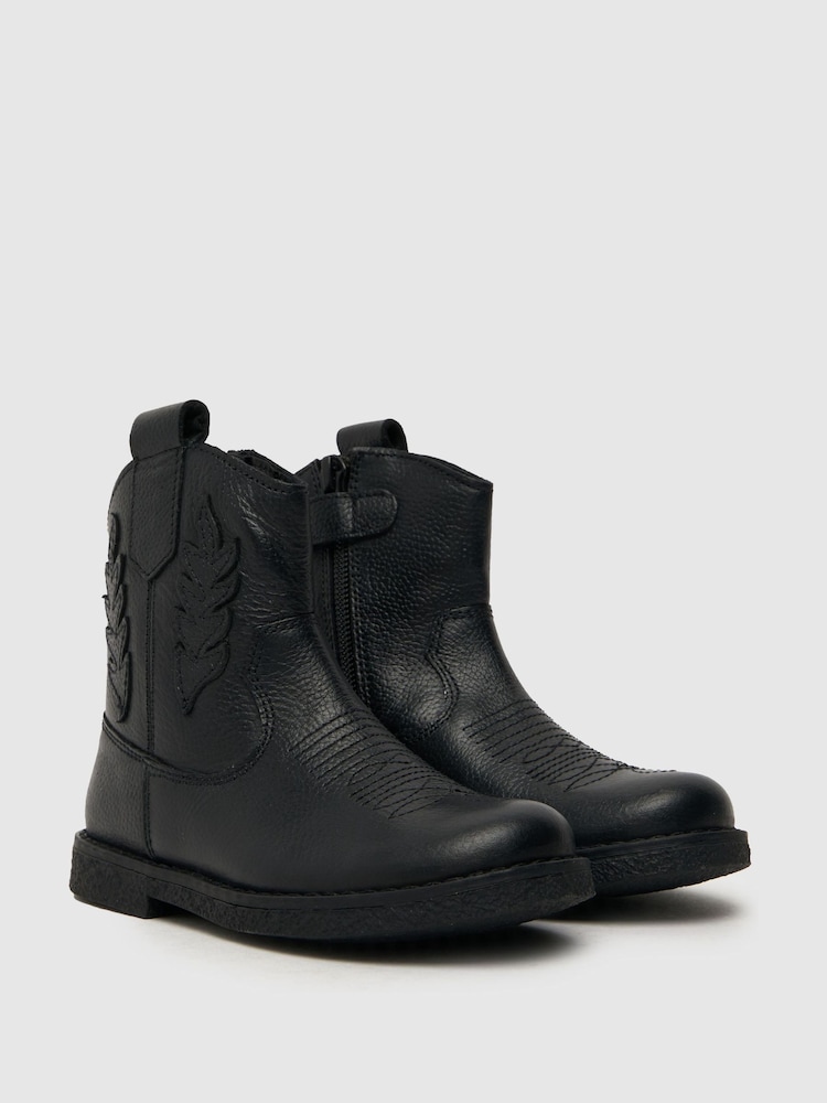 Schuh Junior Cowgirl Western Boots - Image 2 of 4