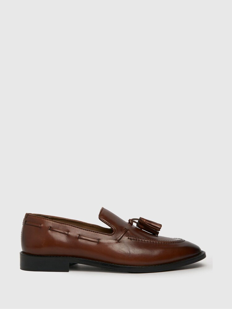 RORY LEATHER LOAFER - Image 1 of 4