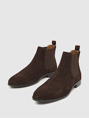 Schuh Dominic Leather Chelsea Boots - Image 3 of 4