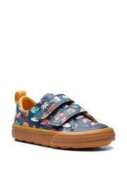 Clarks Blue Combi Foxing Hedge Shoes - Image 4 of 7