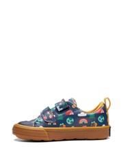Clarks Blue Combi Foxing Hedge Shoes - Image 7 of 7