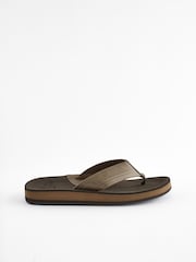 Brown Motionflex Flip Flops - Image 2 of 7