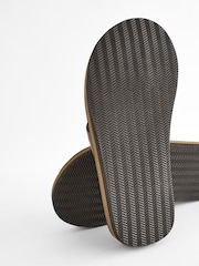Brown Motionflex Flip Flops - Image 4 of 7