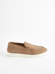Stone Suede Casual Loafers - Image 4 of 6