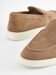 Stone Suede Casual Loafers - Image 5 of 6