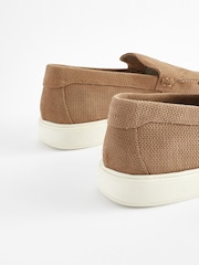 Stone Suede Casual Loafers - Image 6 of 6
