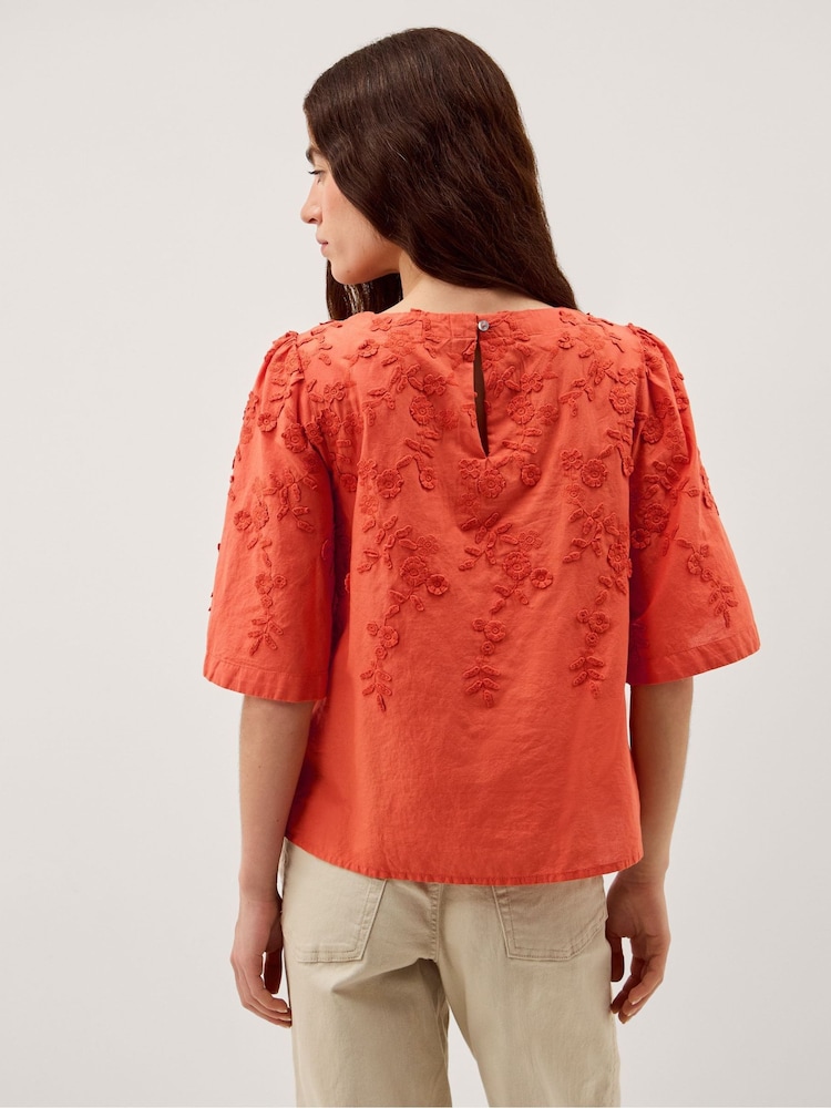 Monsoon Georgia Embroidered Top - Bild 2 von 3
