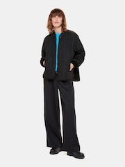 Whistles Black Short Ida Quilted Coat - Image 3 of 5