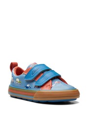 Clarks Blue Foxing Track T-Shoes - Image 3 of 7