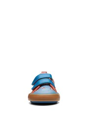Clarks Blue Foxing Track T-Shoes - Image 5 of 7