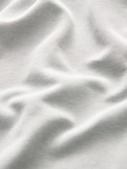 Grey Oversized Heavyweight Quarter Zip Polo Shirt - Image 8 of 8