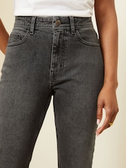 Love & Roses Grey Wash Slim Jeans - Image 2 of 4