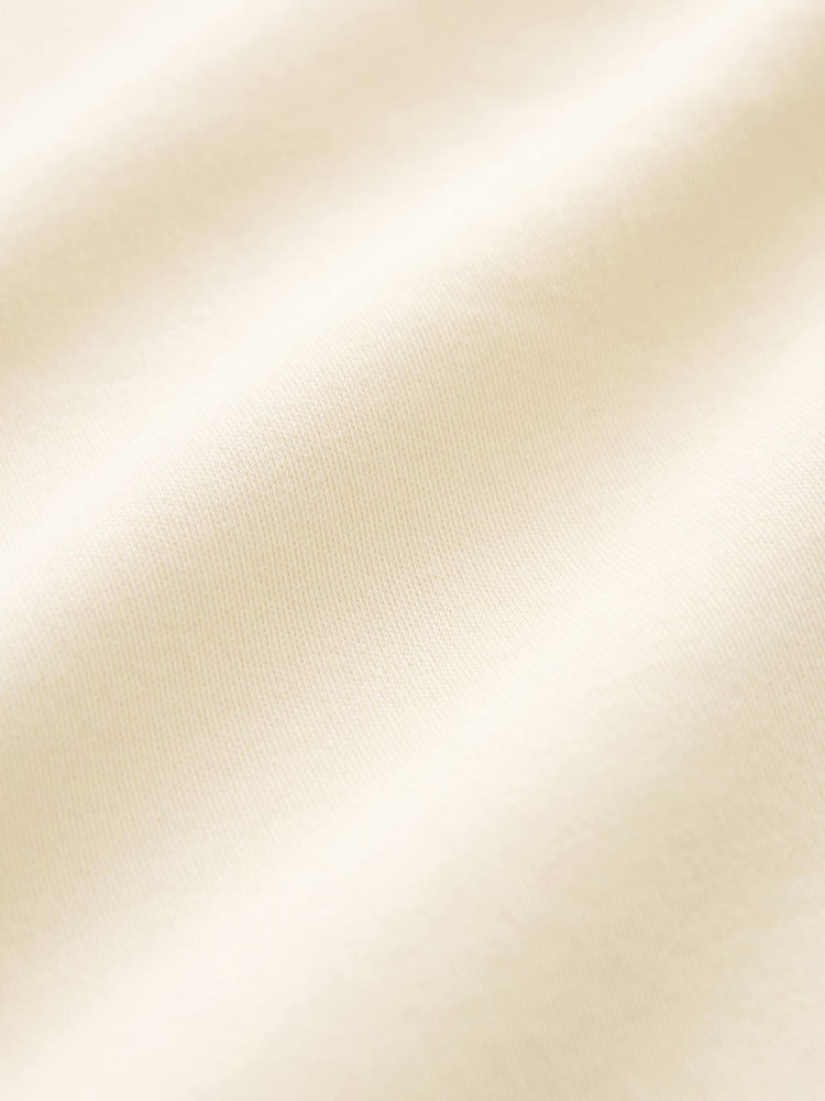 Ecru Short Sleeve Smart Collar Polo Shirt - Image 7 of 7 Ecru Short Sleeve Smart Collar Polo Shirt - Image 7 of 7