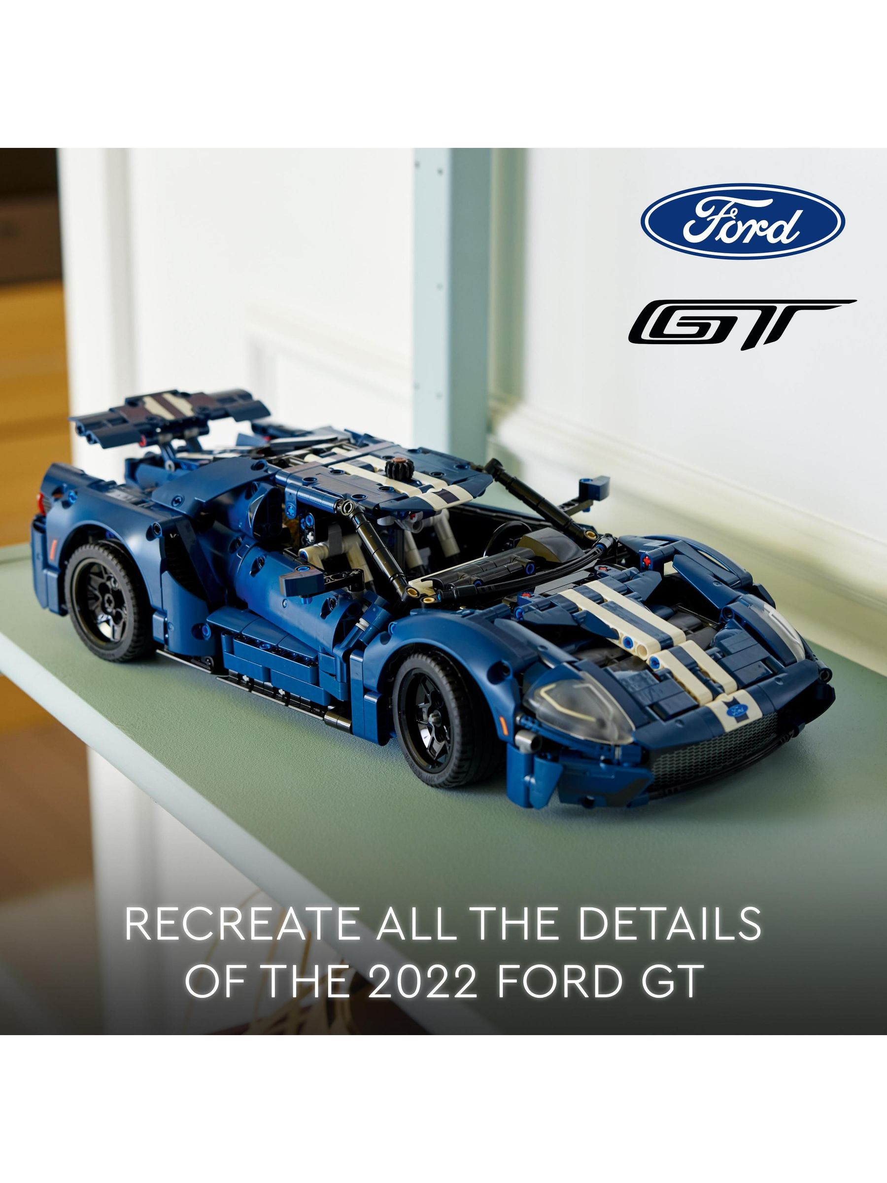 Cumpără LEGO Technic 2022 Set de modele de mașini Ford GT pentru