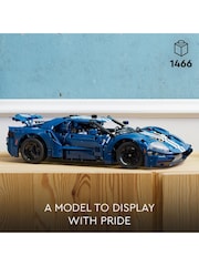 Set de maqueta para adultos de coche Ford GT Technic 2022 de LEGO 42154 - Imagen 7 de 8