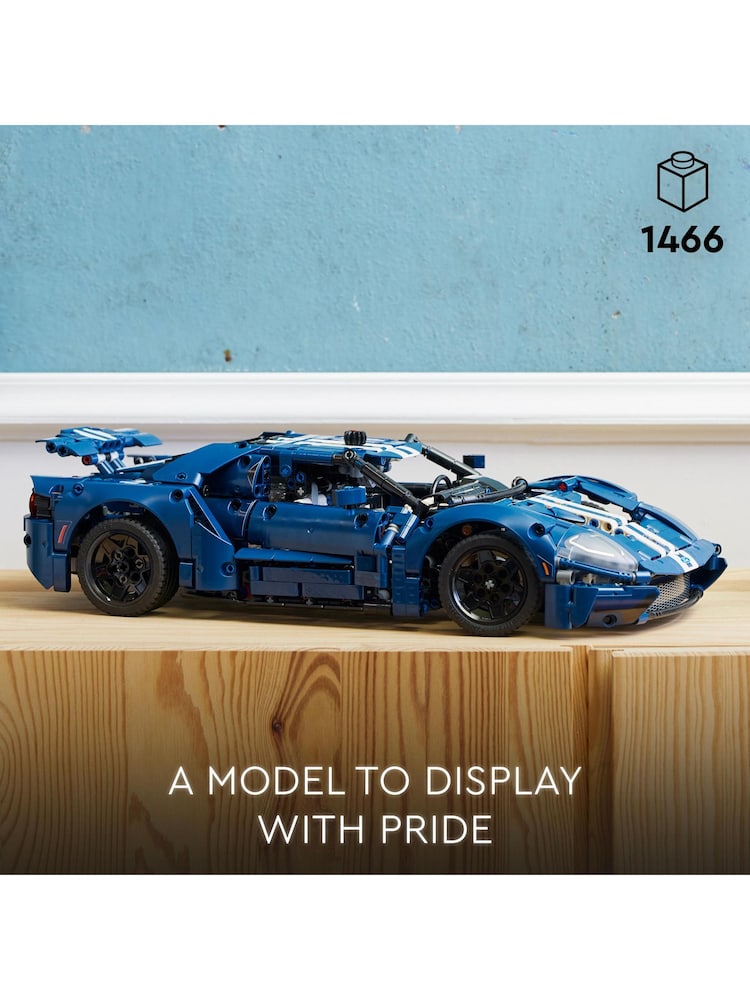 LEGO Technic 2022 Ford GT Car Model Set for Adults 42154 - Image 7 of 8