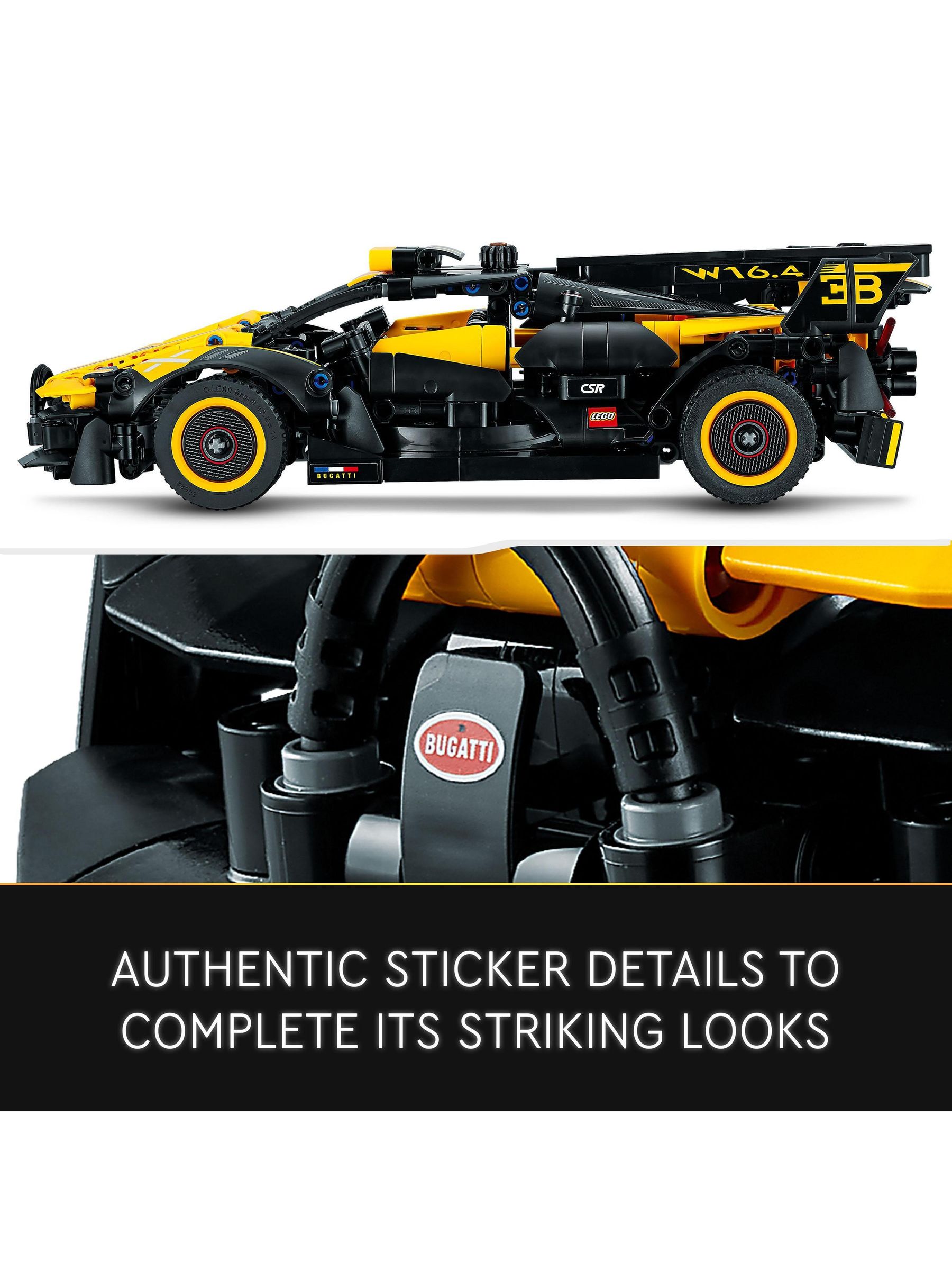 Buy LEGO Technic Bugatti Bolide Model Car Toy Building Set 42151 from Next Norway