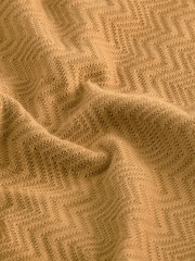 Mustard Yellow Textured Polo Shirt - Image 7 of 7