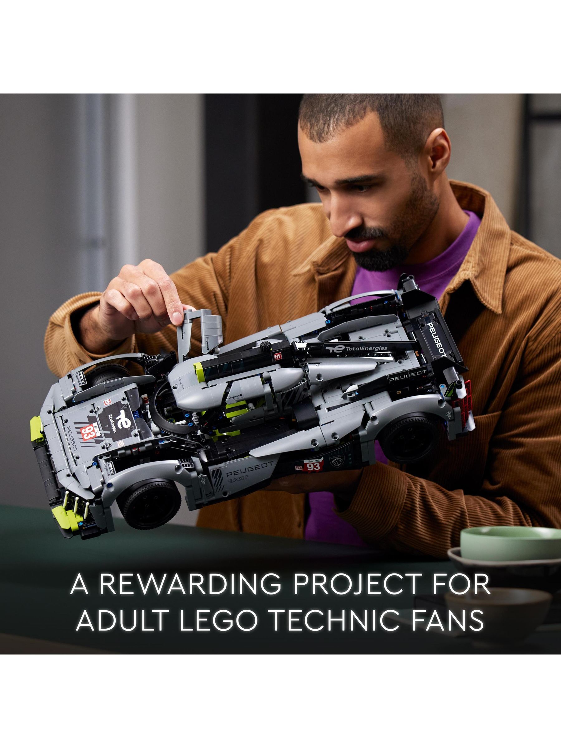Buy LEGO Technic PEUGEOT 9X8 24H Le Mans Hybrid Hypercar 42156