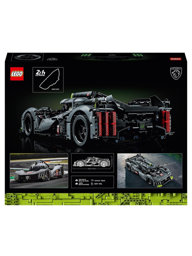 LEGO Technic PEUGEOT 9X8 24H Le Mans Hybrid Hypercar 42156 - Image 8 of 8