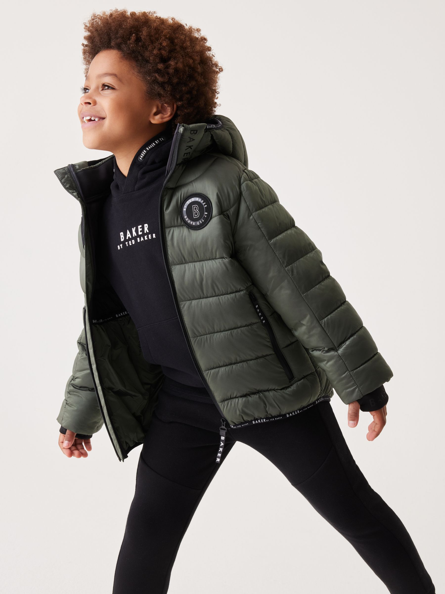 Buy Baker by Ted Baker Shower Resistant Midweight Padded Coat from Next USA