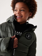 Baker by Ted Baker Shower Resistant Midweight Padded Coat - Image 7 of 14