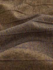 Bronze/Black Zip Neck Smart Polo Shirt - Image 8 of 9