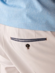 Light Grey Premium Belted Chinos - Image 5 of 9