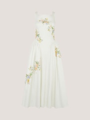 Monsoon Cream Cindy Dress - Image 1 of 1