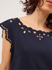 Monsoon Blue Gaia T-Shirt - Image 3 of 4