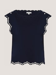 Monsoon Blue Gaia T-Shirt - Image 4 of 4