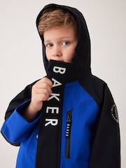 Baker by Ted Baker Shower Resistant Colourblock Rain Jacket - Image 13 of 16