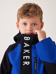 Baker by Ted Baker Shower Resistant Colourblock Rain Jacket - Image 8 of 16