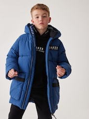 Baker by Ted Baker Shower Resistant Longline Padded Coat - Image 1 of 18