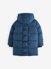 Baker by Ted Baker Shower Resistant Longline Padded Coat - Image 13 of 18