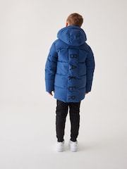 Baker by Ted Baker Shower Resistant Longline Padded Coat - Image 3 of 18