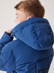 Baker by Ted Baker Shower Resistant Longline Padded Coat - Image 6 of 18