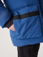 Baker by Ted Baker Shower Resistant Longline Padded Coat - Image 7 of 18