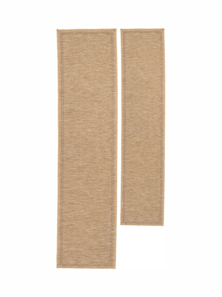 kukoon Brown Washable Kai Natural Jute Style Area Runner - Image 2 of 6 kukoon Brown Washable Kai Natural Jute Style Area Runner - Image 2 of 6