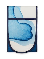 Rick Stein Blue Coves Of Cornwall Double 100% Cotton Oven Glove & Tea Towels Set - Image 2 of 4