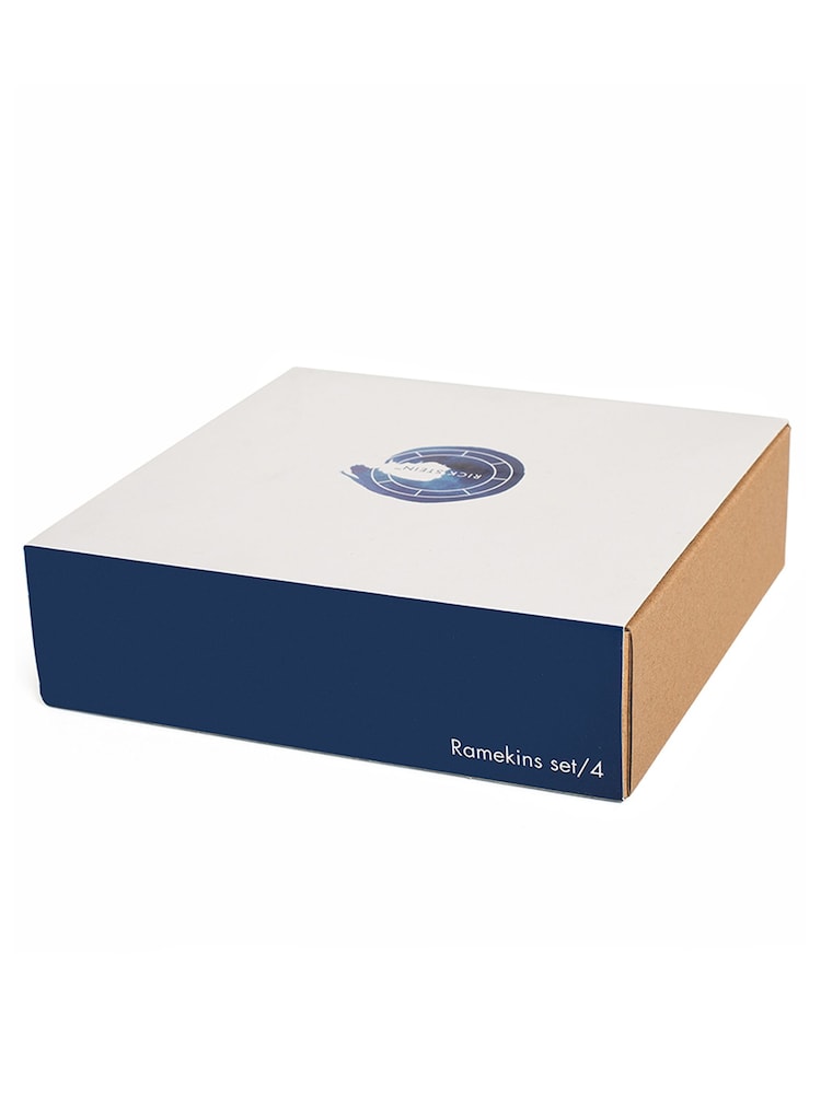 Rick Stein Blue Coves Of Cornwall Ramekin Set - Image 5 of 5 Rick Stein Blue Coves Of Cornwall Ramekin Set - Image 5 of 5